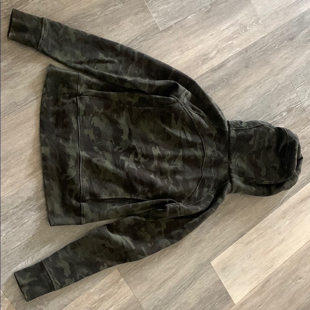 lululemon athletica Green Camo Full Zip Scuba hoodie - Picture 6 of 6
